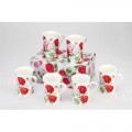 Heath McCabe Geranium Mug Set